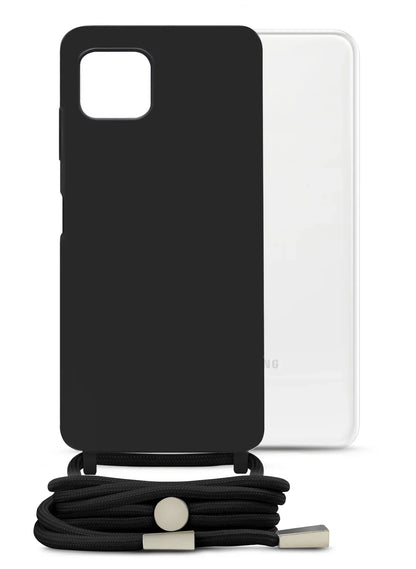 Mobilize Lanyard Gelly Case For Samsung Galaxy A22 5G Black - Essentify