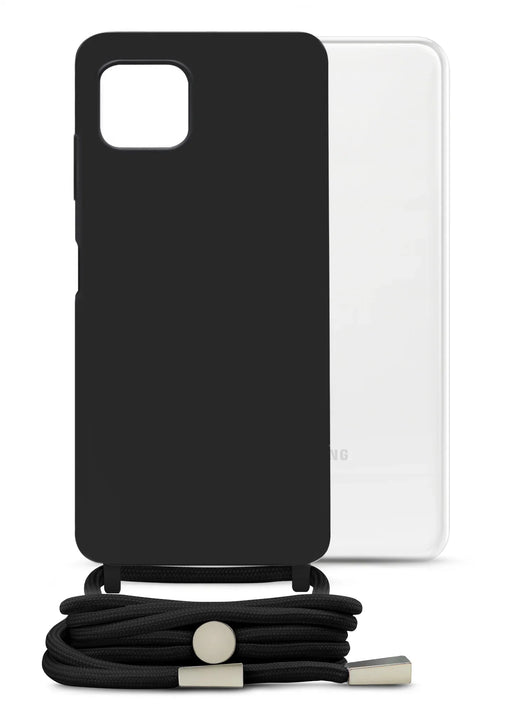 Mobilize Lanyard Gelly Case For Samsung Galaxy A22 5G Black - Essentify