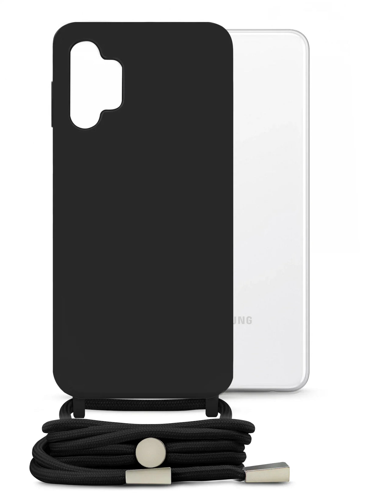 Mobilize Lanyard Gelly Case For Samsung Galaxy A32 5G Black - Essentify