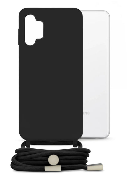 Mobilize Lanyard Gelly Case For Samsung Galaxy A32 5G Black - Essentify