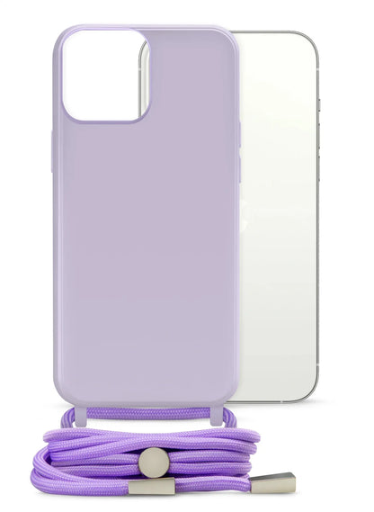 Mobilize Lanyard Gelly Case For Apple Iphone 13 Mini Pastel Purple - Essentify