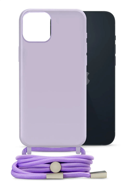 Mobilize Lanyard Gelly Case For Apple Iphone 14 Plus Pastel Purple - Essentify
