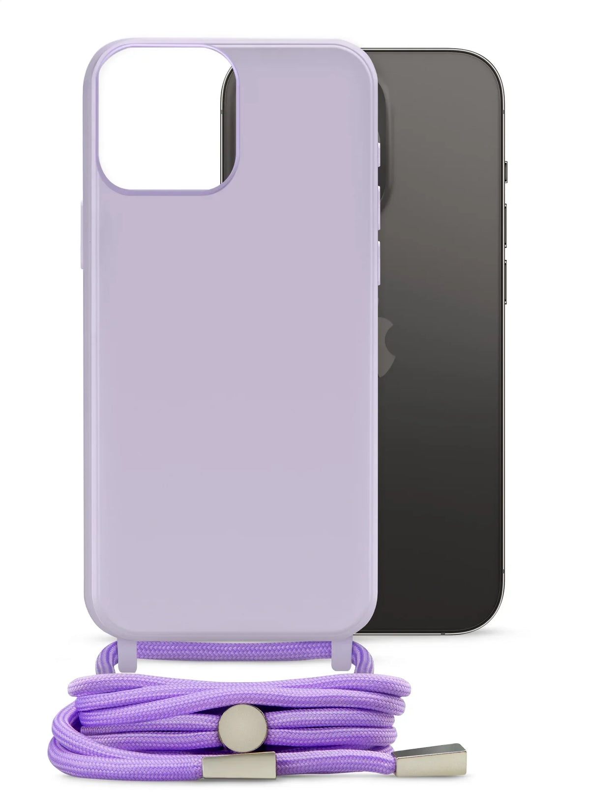 Mobilize Lanyard Gelly Case For Apple Iphone 14 Pro Pastel Purple - Essentify