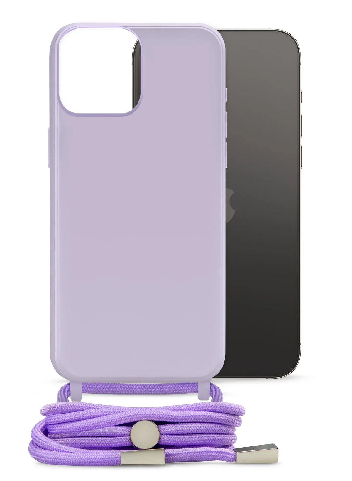 Mobilize Lanyard Gelly Case For Apple Iphone 14 Pro Max Pastel Purple - Essentify