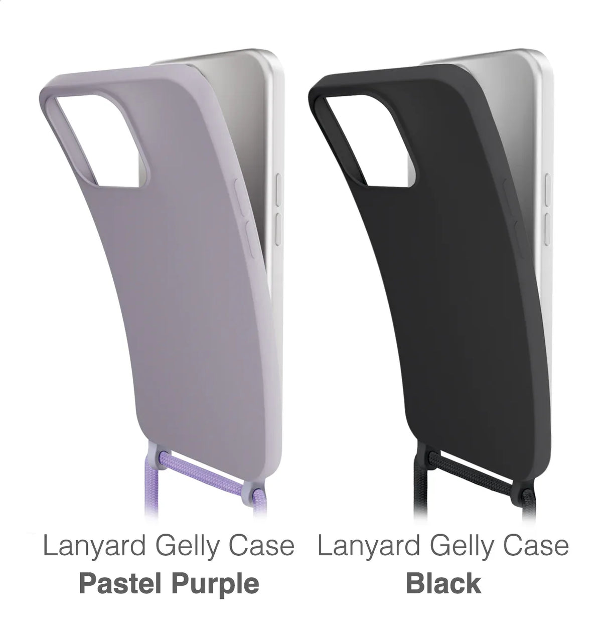 Mobilize Lanyard Gelly Case For Samsung Galaxy S22 5G Pastel Purple - Essentify