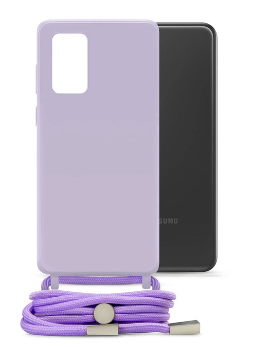 Mobilize Lanyard Gelly Case For Samsung Galaxy A13 4G Pastel Purple - Essentify