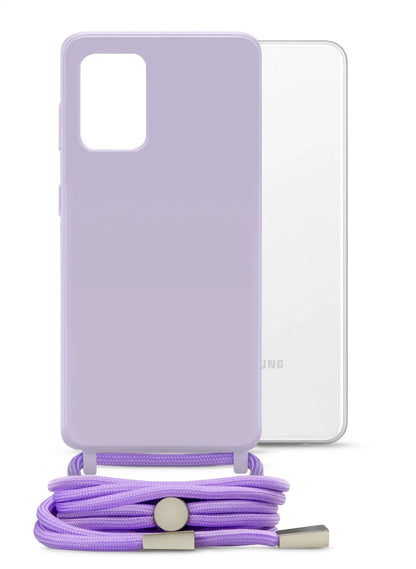 Mobilize Lanyard Gelly Case For Samsung Galaxy A32 5G Pastel Purple - Essentify