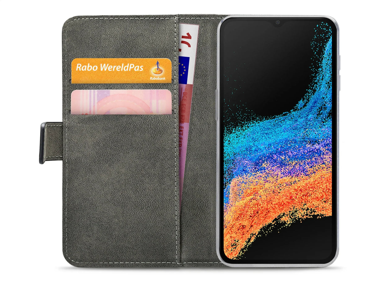 Mobilize Classic Gelly Wallet Book Case Samsung Galaxy Xcover6 Pro Black - Essentify