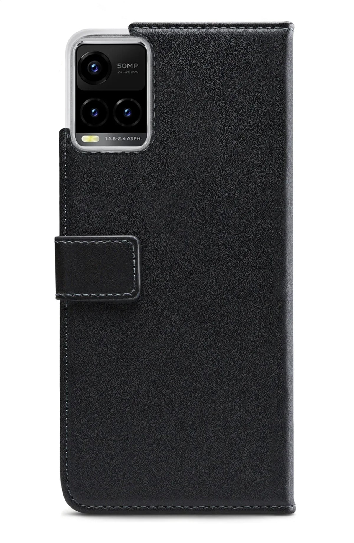 Mobilize Classic Gelly Wallet Book Case Vivo Y33S Black - Essentify