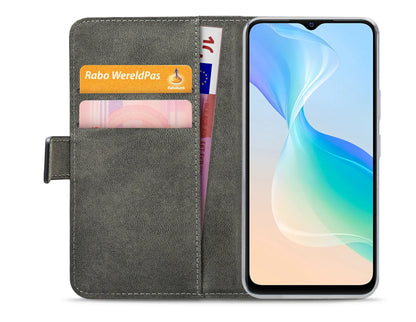 Mobilize Classic Gelly Wallet Book Case Vivo Y76 5G Black - Essentify