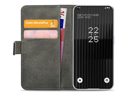 Mobilize Classic Gelly Wallet Book Case Nothing Phone (1) Black - Essentify