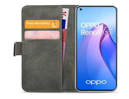 Mobilize Classic Gelly Wallet Book Case Oppo Reno8 5G Black - Essentify