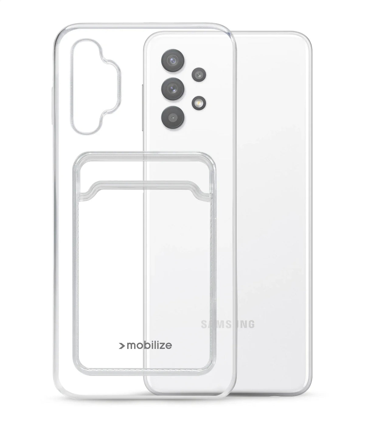 Mobilize Gelly Card Case Samsung Galaxy A32 5G Clear - Essentify