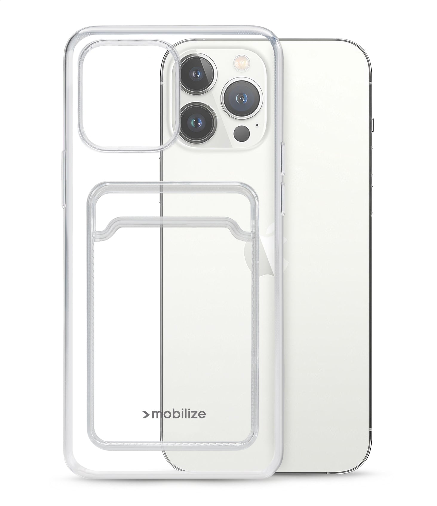 Mobilize Gelly Card Case Apple Iphone 13 Pro Max Clear