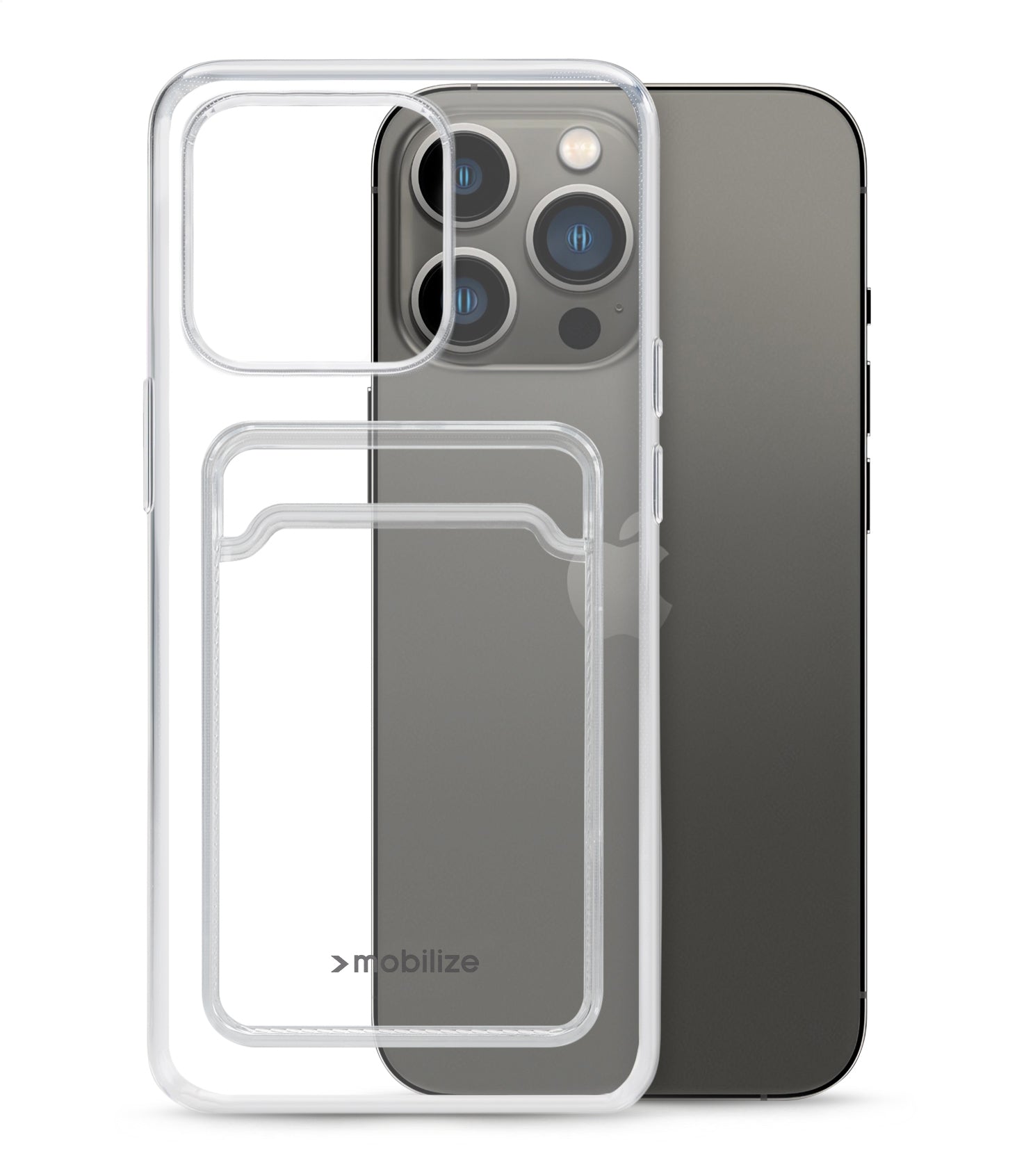 Mobilize Gelly Card Case Apple Iphone 13 Pro Clear