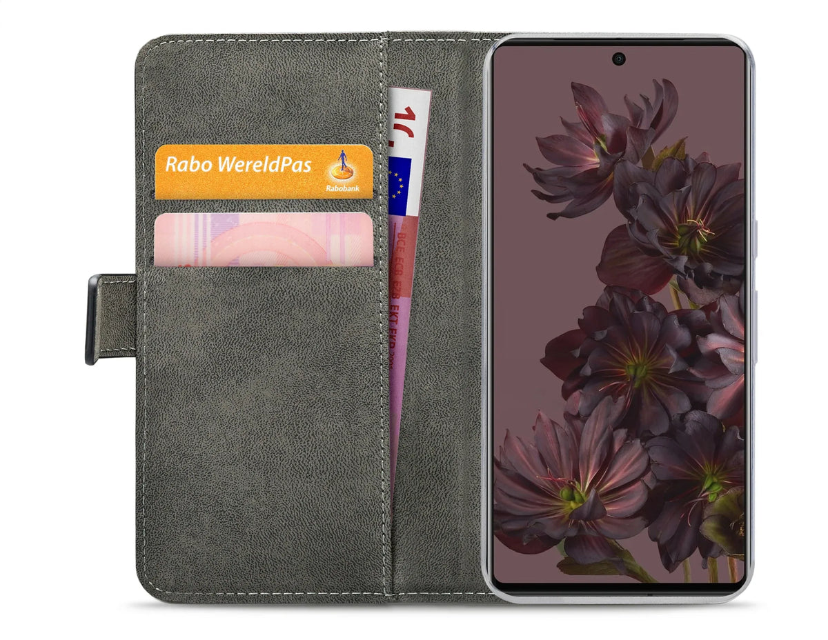 Mobilize Classic Gelly Wallet Book Case Google Pixel 7 Pro Black - Essentify