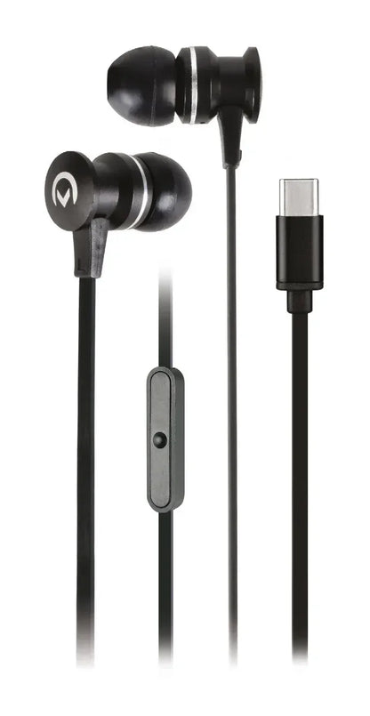 Mobilize In-Ear Stereo Headset With Remote Usb-C Black - Essentify