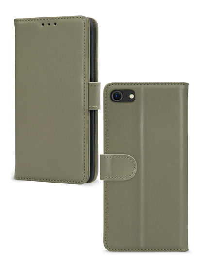 Mobilize Premium Gelly Wallet Book Case Apple Iphone 6/6S/7/8/Se (2020/2022) Green - Essentify