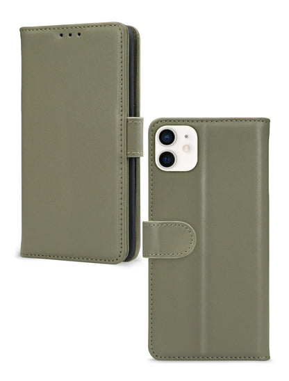 Mobilize Premium Gelly Wallet Book Case Apple Iphone 12/12 Pro Green - Essentify