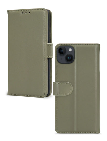Mobilize Premium Gelly Wallet Book Case Apple Iphone 14 Plus Green - Essentify