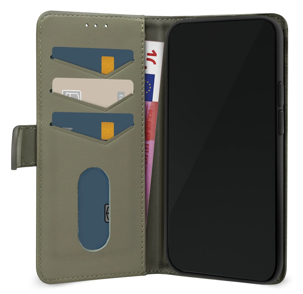 Mobilize Premium Gelly Wallet Book Case Apple Iphone 14 Pro Max Green - Essentify