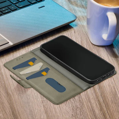 Mobilize Premium Gelly Wallet Book Case Samsung Galaxy A04S/A13 5G Green - Essentify