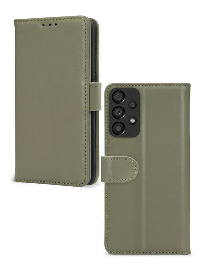 Mobilize Premium Gelly Wallet Book Case Samsung Galaxy A33 5G Green - Essentify