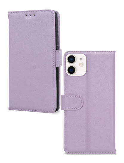 Mobilize Premium Gelly Wallet Book Case Apple Iphone 12/12 Pro Purple - Essentify