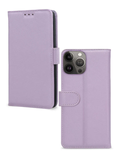 Mobilize Premium Gelly Wallet Book Case Apple Iphone 13 Pro Purple - Essentify