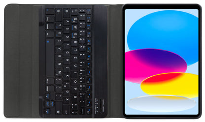 Mobilize Detachable Bluetooth Keyboard Case Apple Ipad 10.9 (2022)/Ipad 11 (2025) Black Qwertz - Essentify