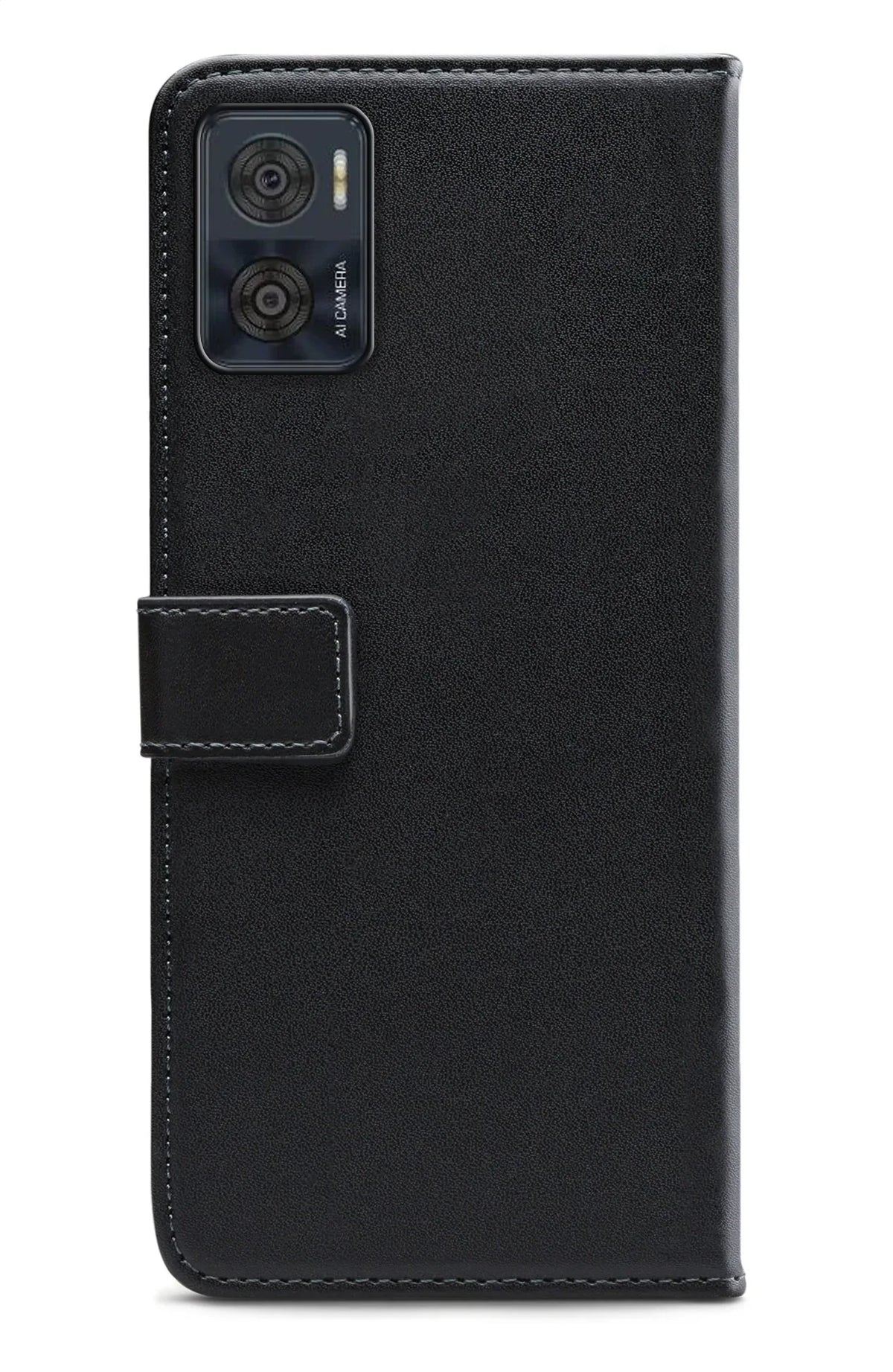 Mobilize Classic Gelly Wallet Book Case Motorola Moto E22 4G/E22I 4G Black - Essentify