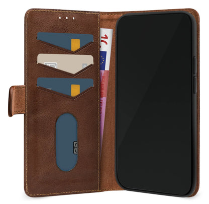 Mobilize Leather Wallet Apple Iphone 6/6S/7/8/Se (2020/2022) Brown - Essentify