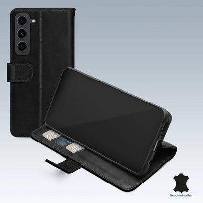 Mobilize Leather Wallet Samsung Galaxy S23 5G Black - Essentify