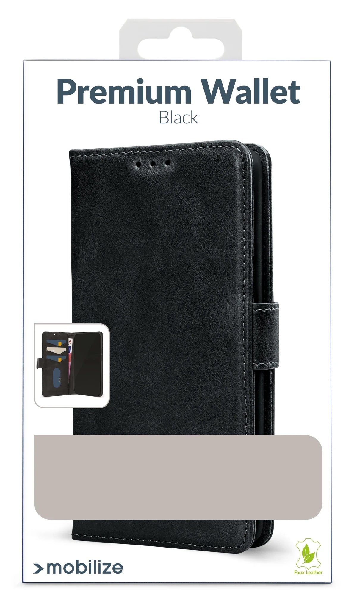 Mobilize Premium Gelly Wallet Book Case Apple Iphone 14 Pro Black - Essentify