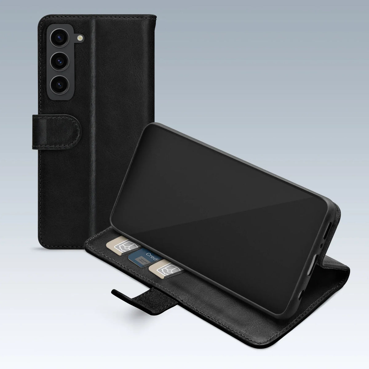 Mobilize Premium Gelly Wallet Book Case Samsung Galaxy S23 5G Black - Essentify