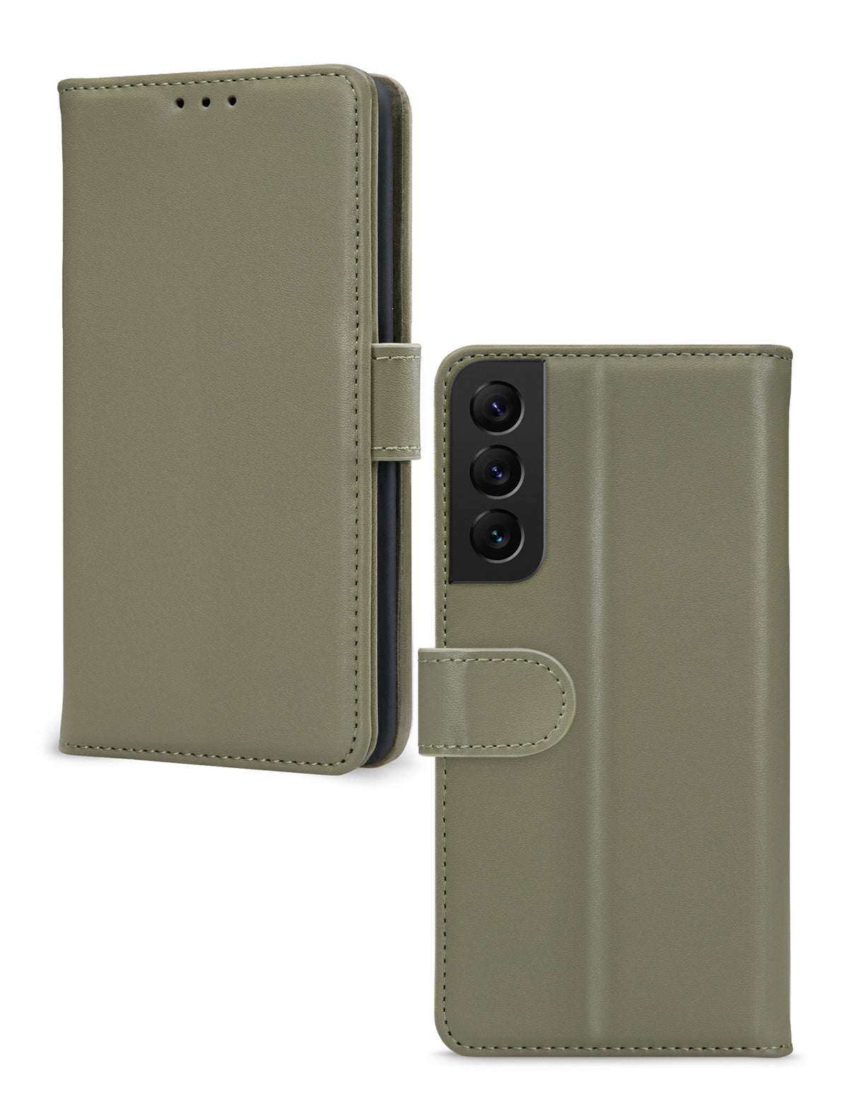 Mobilize Premium Gelly Wallet Book Case Samsung Galaxy S22 5G Green