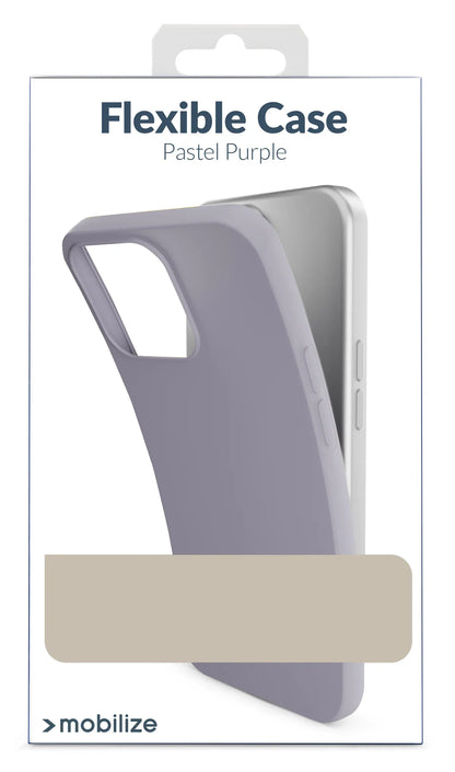 Mobilize Rubber Gelly Case Samsung Galaxy A34 5G Pastel Purple - Essentify