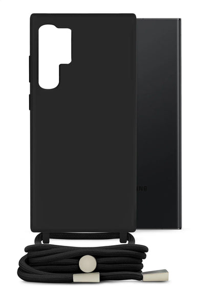 Mobilize Lanyard Gelly Case For Samsung Galaxy S23 Ultra 5G Black - Essentify
