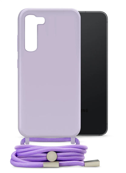 Mobilize Lanyard Gelly Case For Samsung Galaxy S23 5G Pastel Purple - Essentify