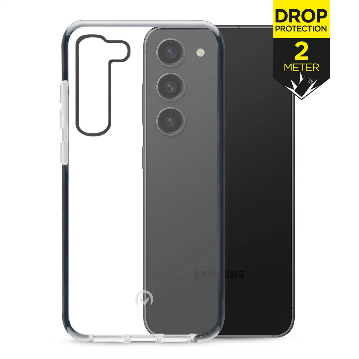 Mobilize Shatterproof Case Samsung Galaxy S23+ 5G Black - Essentify