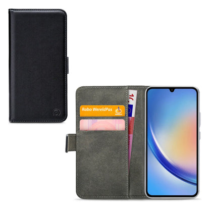 Mobilize Classic Gelly Wallet Book Case Samsung Galaxy A34 5G Black - Essentify