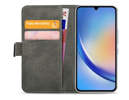 Mobilize Classic Gelly Wallet Book Case Samsung Galaxy A34 5G Black - Essentify