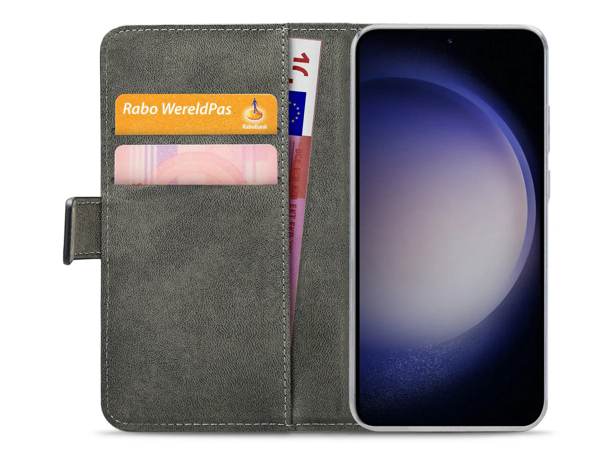 Mobilize Classic Gelly Wallet Book Case Samsung Galaxy S23 5G Black - Essentify