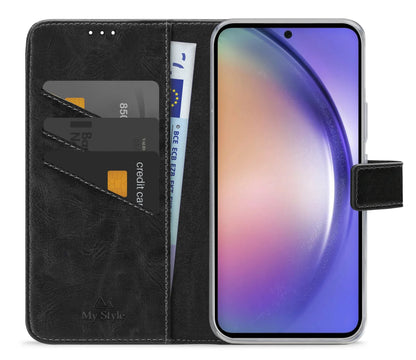 My Style Flex Wallet For Samsung Galaxy A54 5G Black - Essentify