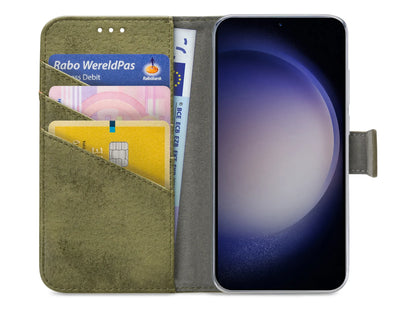 My Style Flex Wallet For Samsung Galaxy S23 5G Olive - Essentify