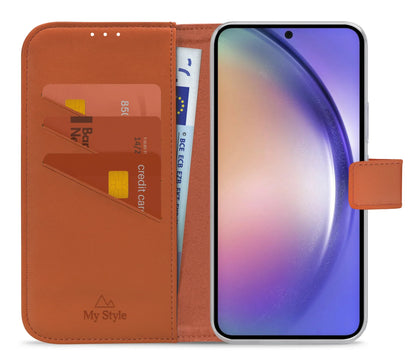 My Style Flex Wallet For Samsung Galaxy A54 5G Rust Red - Essentify