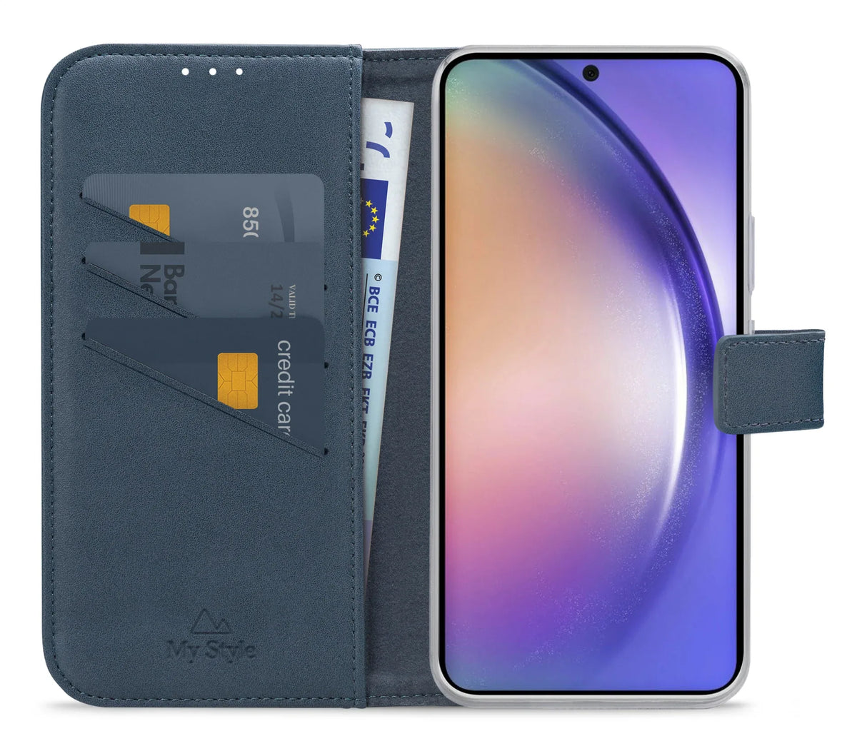 My Style Flex Wallet For Samsung Galaxy A54 5G Ocean Blue - Essentify