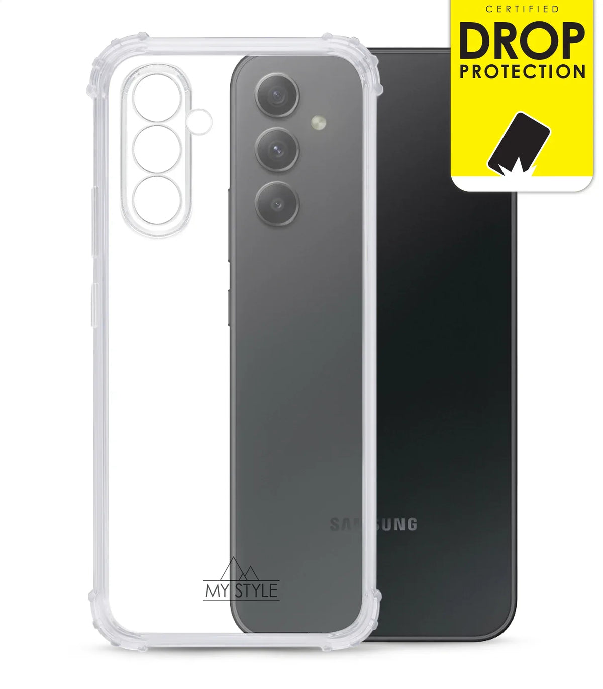 My Style Protective Flex Case For Samsung Galaxy A34 5G Clear - Essentify