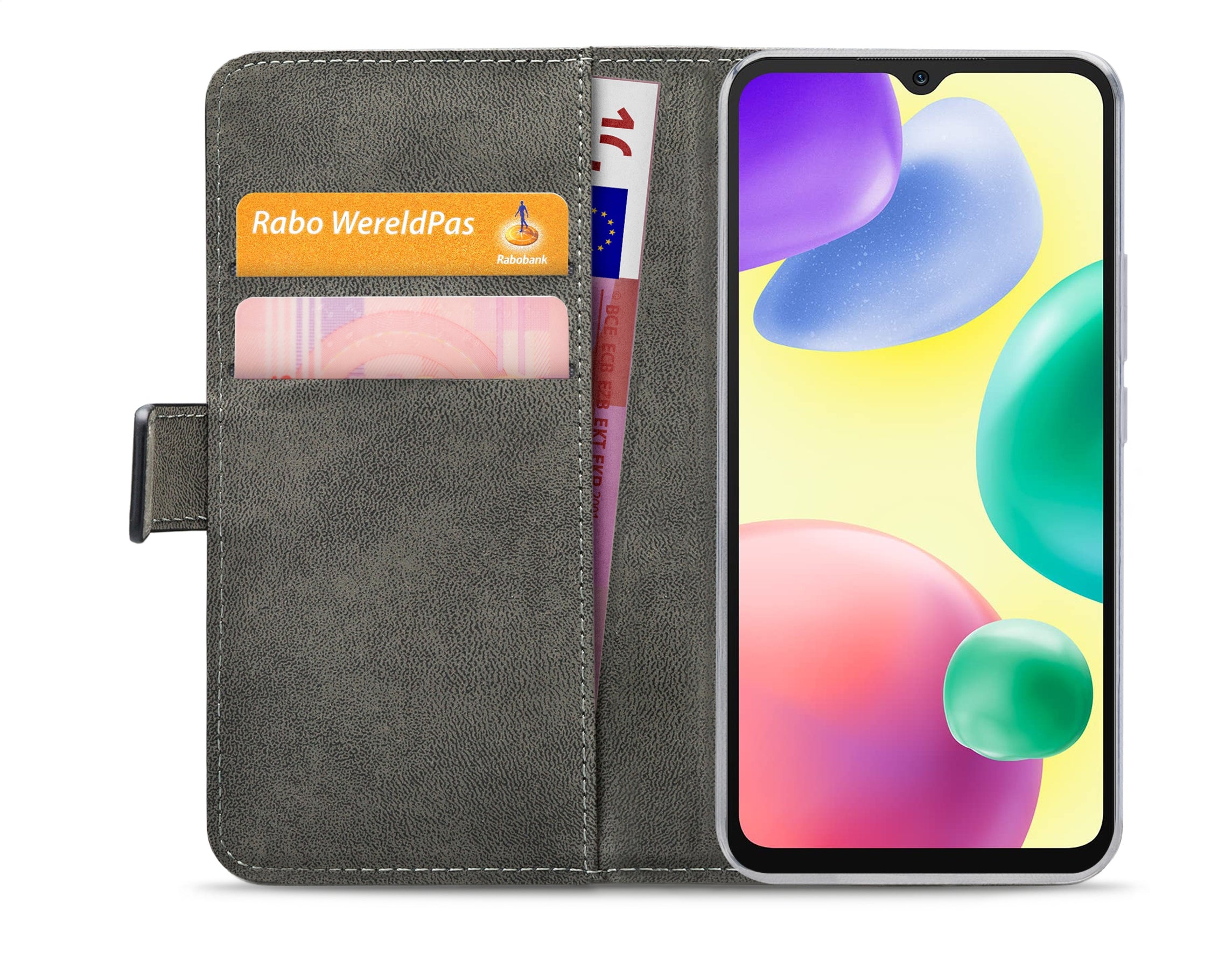 Mobilize Classic Gelly Wallet Book Case Xiaomi Redmi 10A 4G Black