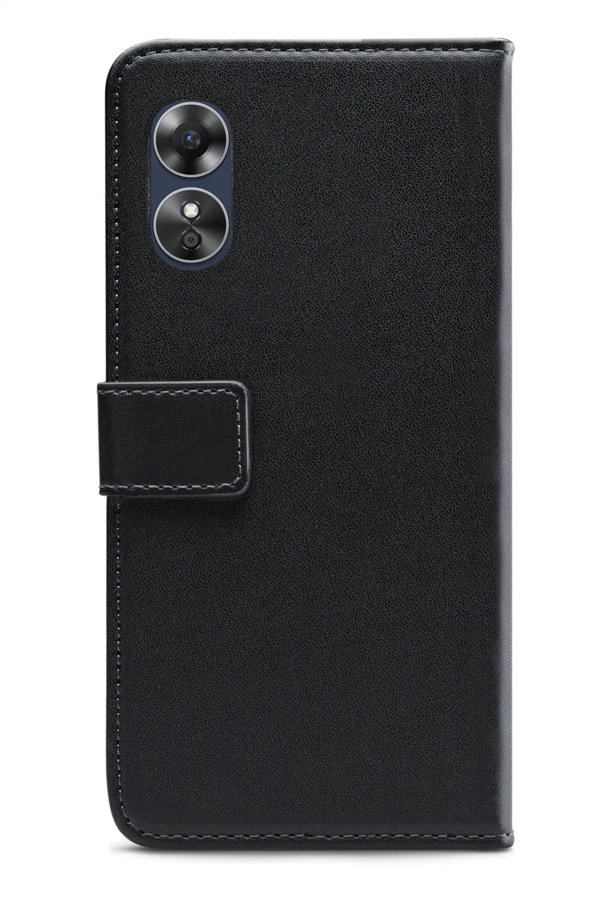 Mobilize Classic Gelly Wallet Book Case Oppo A17 Black - Essentify